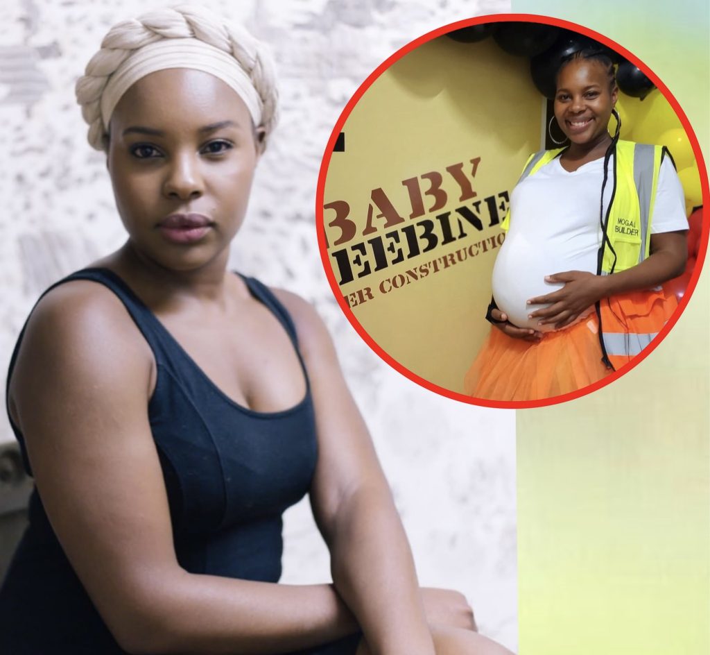 Skeem saam actress, Mogau Motlhatswi (Mapitsi) announces her pregnancy.